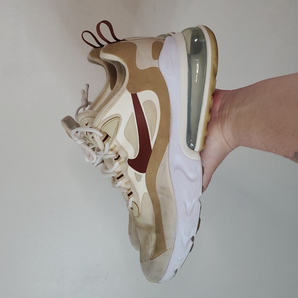 Nike Air Max 270 React Equestrian Mens Sneakers Size 11 - Picture 2 of 12